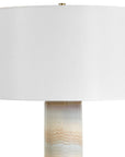 Armitage - Textured Table Lamp - Blue / Brown / Gray / White