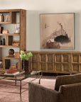 Melange - Nikos Credenza - Dark Brown