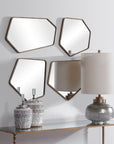 Linneah - Modern Mirrors (Set of 4) - Gold
