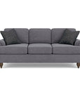 Moxy - Fabric Sofa, T-Shaped Seat Cushion, Rolled Arms