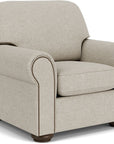 Preston - Fabric Chair With Nailhead Trim
