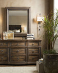 Hill Country - Williamson 9-Drawer Dresser - Dark Brown