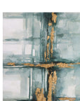 Mulligan Canvas Art - Gold