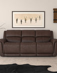 Beau - Power Reclining Sofa With Power Headrests