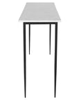 Nightfall - Marble Console Table - White