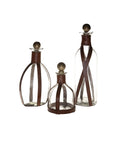 Steve's - Decanter Trio - Dark Brown