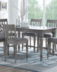 Plymouth - Counter Chair Set of 2 - Gray