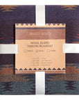 Gila - Twin Wool Blend Blanket - Multi Color