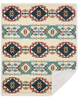 Campfire - Spirit Valley Campfire Sherpa Throw 6 Per Carton - Multi Color