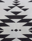 Amelia - King Aztec Comforter Set Set of 3 - Black / White