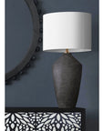Kaycee - Table Lamp - Matte Black / White