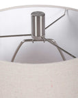 Stevens - Bleached Wood Buffet Lamp - White