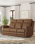 Maxwell - Power Reclining Sofa With Power Headrests And Lumbar