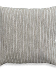 Involve - Outdoor Striped Pillow - Gray / White