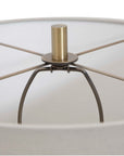 Monacan - Textured Table Lamp - Gray