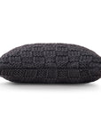 Chess Knit - Dutch Euro Pillow - Slate