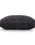 Chess Knit - Dutch Euro Pillow - Slate