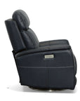 View - Power Swivel Recliner With Power Headrest