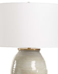 Amos - Ceramic Table Lamp - White