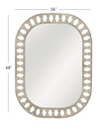 Enya - Wall Mirror - Beige