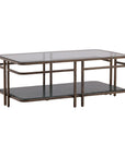 Buckroe - Coffee Table - Dark Brown / Black