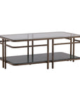 Buckroe - Coffee Table - Dark Brown / Black