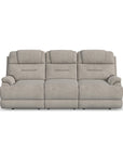 Zofa - Power Sleep Sofa With Power Headrests & Lumbar