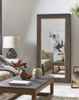 Big Sky - Floor Mirror With Jewelry Storage - Dark Gray