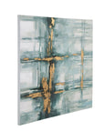 Mulligan Canvas Art - Gold