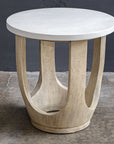 Tatli - Stone Top Side Table