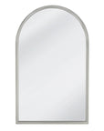 Malia - Floor Mirror - Pearl Silver