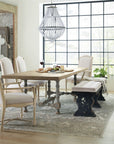 Ciao Bella - Bench - Beige / Black