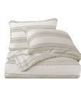 Prescott - Queen Comforter Set Set of 3 - Taupe