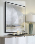 Soft Clouds - Framed Print - Silver