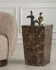 Poe - Marble Accent Table