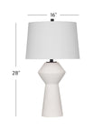 Ella - Table Lamp - Matte White
