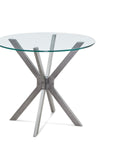 Deen - Round End Table - Gray
