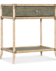Retreat - Pole Rattan Bedside Table