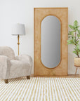 Liam - Floor Mirror - Natural