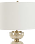 Assemble - Half-Sphere Table Lamp - Brass / Brown / Gold