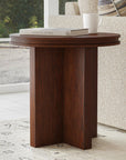 Waterfall - Round End Table