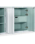 Melange - Corinth 4-Door Entertainment Console - White