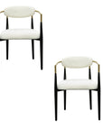 Jenson - White Dining Chair Set of 2 - White