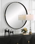 Bonded - Round Mirror - Black