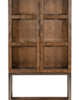 Melange - Mulholland Display Cabinet - Dark Brown