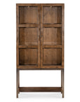 Melange - Mulholland Display Cabinet - Dark Brown