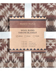 Mesa - King Wool Blend Blanket - Multi Color