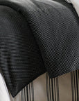 Blackberry - Queen Polka Dots Duvet Cover - Black / White