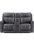 Alexander - Power Reclining Loveseat With Console, Power Headrest & Lumbar