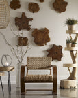 Cross - Weave 1 Light Pendant - Beige
